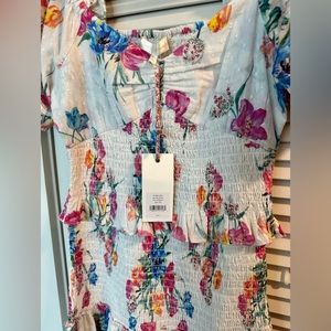 LoveShackFancy Jarrah Mini Dress